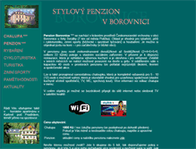 Tablet Screenshot of dovolena-vysocina.cz